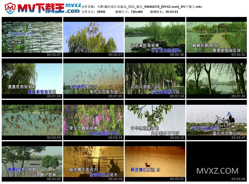 大辉-倾注春江东流水_国语_流行_MB402315